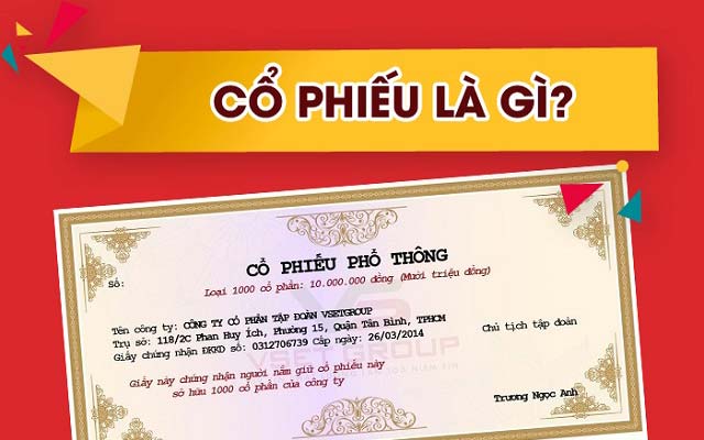 CHỨNG KHOÁN Cổ phiếu là gì